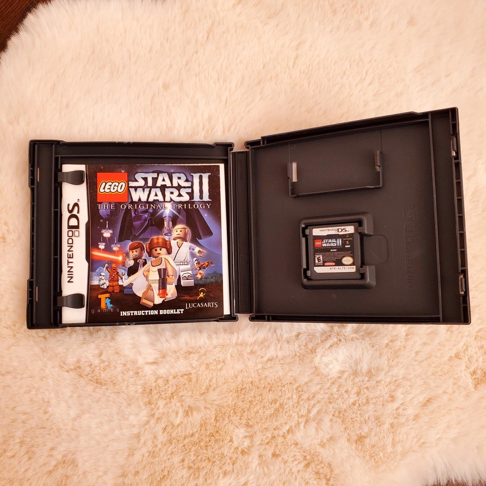 LEGO Star Wars II: The Original Trilogy (Nintendo DS, 2006) Complete Tested CIB - Picture 4 of 7